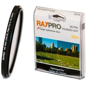 Resim Raypro Canon 18-135 MM Lens için 67 MM HD Slim CPL Polarize Filtre 