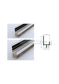 Resim Kapak Ve Sürgü Kulp Profili Parlak El. H 250 Cm 