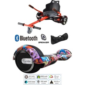Resim Citymate Elektrikli Kaykay Scooter Hoverboard Akıllı Dengeli + Hover Kart + Çanta Full Paket 