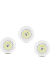 Resim Aspartam Kumandalı Lamba Seti 3 Adet 