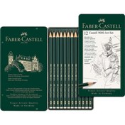 Resim Faber Castell Faber-castell 9000 Art K.k. Seti (8b-2h) 