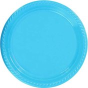 Resim TABAK YUVARLAK 22 CM MAVİ PK:25 