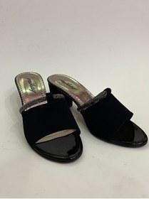 Resim mikay shoes Taşlı Biyeli Şık Topuklu Terlik 