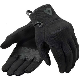 Resim Revit Cool Siyah Motosiklet Eldiveni 