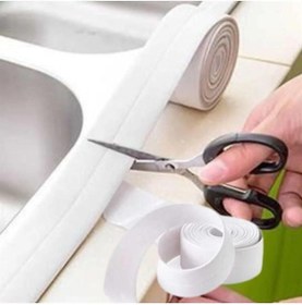 Resim Yayke Su Sızdırmaz Geçirmez Bant Lavabo Küvet Kenar Bandı Küvet Duş 3,2 M X 3 