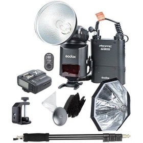 Resim Godox Witstro 360W Mini Nikon Uyumlu Paraflaş Full Set 