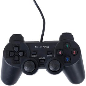 Resim Anunnaki Titreşimli DualShock Usb Kablolu Joystick Gamepad Oyun Kolu Konsolu Pc Bilgisayar Laptop Uyumlu 