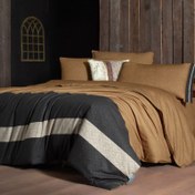 Resim Sarev Loamy Fancy Çift Kişilik Taba Nevresim Takımı 200x220 cm 