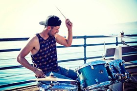 Resim Vic Firth VF-5AN naylon uç Hickory davul çubukları, 1 çift 