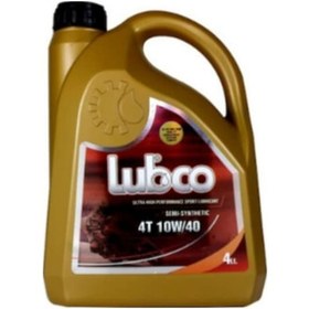 Resim Lubco 4t 10W40 4lt Motosikler Yağı 