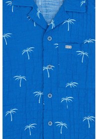 Resim U.s. Polo Assn. Erkek Çocuk Turkuaz Gömlek Kısa Kollu 50306582-vr093 Turkuaz 