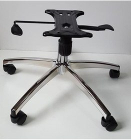 Resim Kamusalmarket Makam Koltuğu Krom Yıldız Ayağı Çift Kollu Mekanizma 100 Lük Kro 