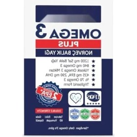 Resim Erdo Ticaret 1200MG Yüksek Dozda Balık Yağı - 60 Yumuşak Kapsül 
