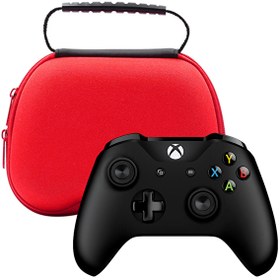 Resim XBOX One Kol Taşıma Çantası XBOX One Controller Koruyucu Kılıf Çanta Sert Kapak Kırmızı POPKONSOL