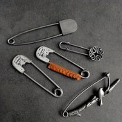 Resim Vintage Bronz Kalay Alaşımlı Şal Tokası Düğmeleri - Kazaklar, Şallar, Ceketler ve Elbiseler için Sağlam Tasarımcı Düğmeler, Dayanıklı Metal Tokalar, (Teneke Rengi) - DIY Kıyafet Süslemeleri için İdeal 