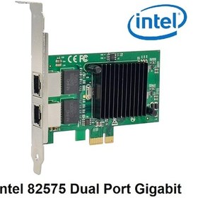 Resim Open Smart OPS01G42NT Dual 2 Port 1 GB PCI-E X1 Ethernet Kart 