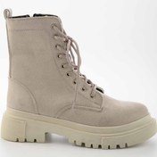 Resim Bambi Bej Süet Kadın Bot & Bootie K02578001002 