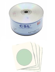 Resim Temat Csl Boş Cd-r 700mb-80mın 52x 50 Adet Ve Cd Zarfı 50 Adet 