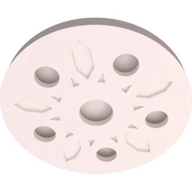 Resim Motifpiyer Tavan Spot Göbegi-Motifli-Yuvarlak21--56cm 