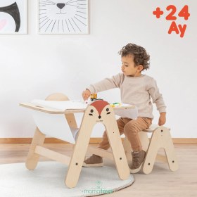 Resim Mamatoyz Massam Tilki Figürlü | Aktivite Masası 