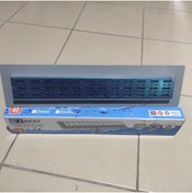 Resim ÖZBEST DUŞ KANALI IZGARASI YER IZGARA 40 CM PASLANMAZ ÇELİK IZGARA KOKU ÖNLEYİCİ PLASTİK 