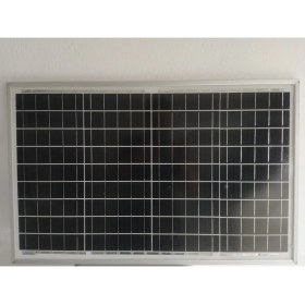 Resim 50W Monokristal Güneş Paneli 