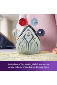 Resim Philips Kameralı Buhar Kazanlı Ütü - - Yeni Taban Teknolojisi 