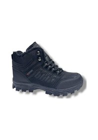 Resim Xstep X6-26 Deri Trekking Kar Kış Outdoor Erkek Bot Siyah 