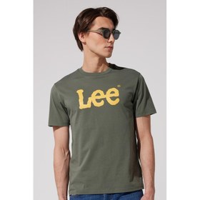 Resim Lee Eu Coll.M Big Logo Crew Neck Erkek T-shirt ML65QAI801 (ML65QAI801) 