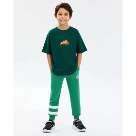 Resim Skechers B Lw Fleece Sweatpant Büyük Erkek Çocuk Haki Eşofman Altı Sk2610051-1027 