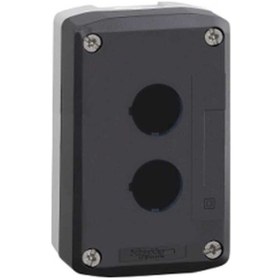 Resim Schneider Xald02 Koyu Gri Boş Muhafaza Kapağı 2 Kesim 