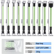 Resim Yuntech01 S2 Magnetik Hekzagonal Tornavida Ucu, Siyah Fosfatlı Pas Koruyucu, 100l Adet, Dayanıklı Ve Çok Amaçlı, Yeşil Kılıf Seti 