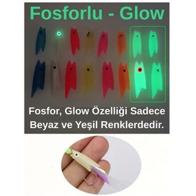 Resim Eagenset Silikon Balık Kafası Çapari Yapım Malz. 3 Cm 5 Adet 