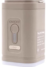 Resim Mufunye 3'lü Fonksiyonlu Hava Pompa: Şişirme, Emme Ve Kamp Lambası - Taşınabilir 25w Abs Matras Futbol Topu Şişirici 