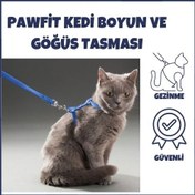 Resim PawFit Kedi Boyun ve Göğüs Tasması 