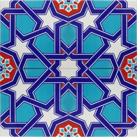 Resim Can Seramik 20*20 Cm Cç85 Kütahya Çini Karo 5' Li 1 Paket 