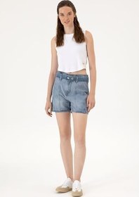 Resim U.S. Polo Assn. Kadın Açık Mavi Şort (Jean) 50304336-DN0021 