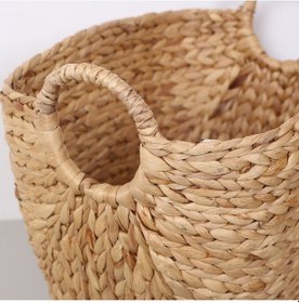 Resim Sabad 48x30x32 Cm. Su Sümbülü Oval Sepet Bej 