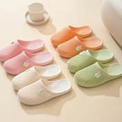 Resim Kadınlar için Hızlı Kuruyan Kaymaz Banyo Terlikleri - Sevimli Kalp & Tavşan Kulaklı Tasarım, Pastel Renkler (Pembe, Şeftali, Nane Yeşili, Bej, Lavanta), Rahat Ayakkabı, Oyunbaz Tasarım, Nefes Alabilir Üst Kısım 