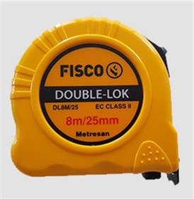 Resim Fisco 8x25 Çelik Metre Double-lok Double-lok 