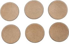 Resim Hemobllo 6adet Lı Mat Hoparlör Toz Kapağı Değiştirme Seti Subwoofer Dome Ve Bobin Kapağı Aksesuarı 
