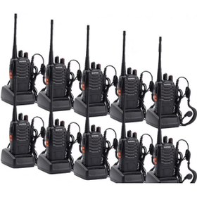 Resim Axe Tools 10 Adet Telsiz Zt-v68 Cy Baofeng 999s Telsiz Kulaklık 