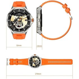 Resim Teknowear KALOBEE SK50 Smart Watch Amoled Ekran Akıllı Saat (Çift Kordon) 