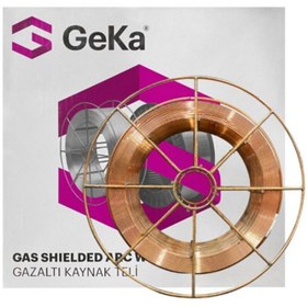 Resim Gedik Kaynak Geka SG1 1.0mm Gazaltı Kaynak Teli Er-70 S3 15 KG (Galvaniz Ürün Kaynağına Uygun) 