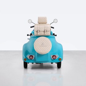 Resim Elektrikli Moped | Lake Cyan - Lityum iyon - 60V 24 Ah 