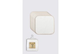 Resim Uravas Store Mey Ithalat® Organik 28X28 6'lı Penye Mendil 90103 Ekru 