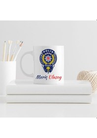 Resim Polislere Özel Tasarımlı Kupa Bardak Saydam 