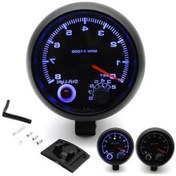 Resim Ulzyvf Evrensel 3.75 Araç Takometre - 8000 Rpm, Mavi Vites Işıklı, 12v Benzinli Araçlar İçin 