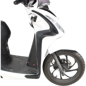 Resim GP Kompozit Honda Dio 2021-2025 Uyumlu Bacak Koruma Siyah 