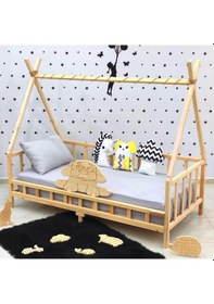 Resim Markaawm Markaawm Montessori Yatak Doğal Çam Çocuk Ve Bebek Yatağı Akçaağaç 